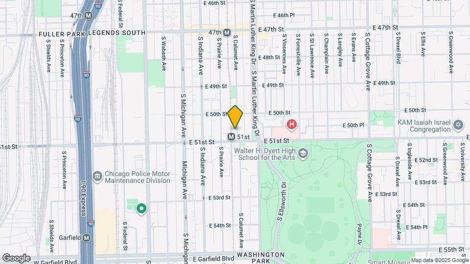 5040 S Calumet Ave Map and Location Details
