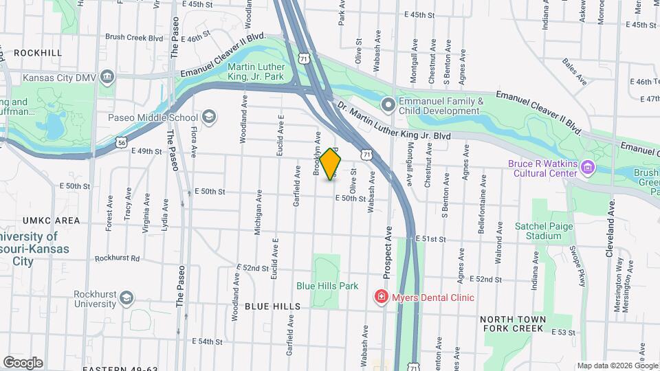 4930 Park Ave Map and Location Details