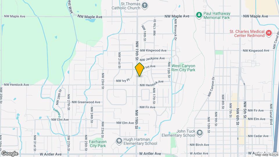 868 NW 19th St Map and Location Details