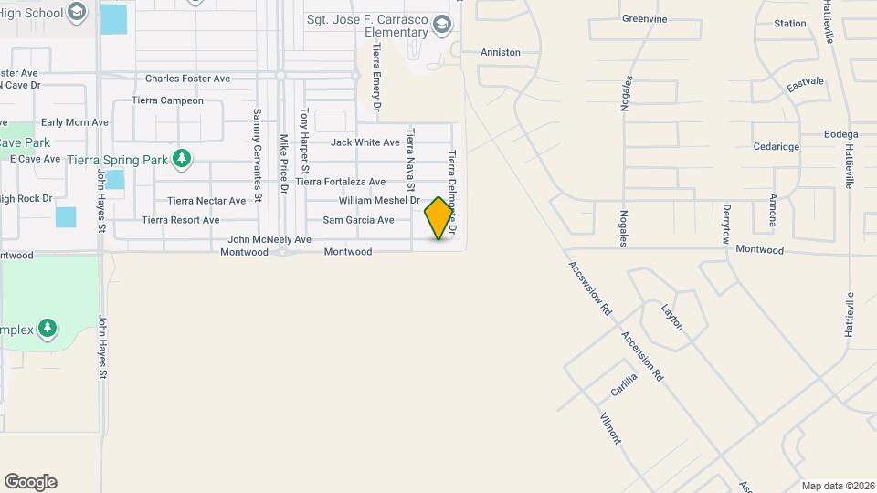 14928 John McNeely Ave Map and Location Details