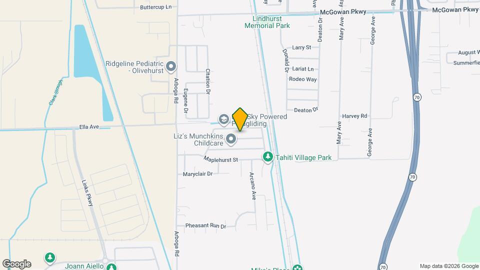 1669 Brookglen Dr Map and Location Details