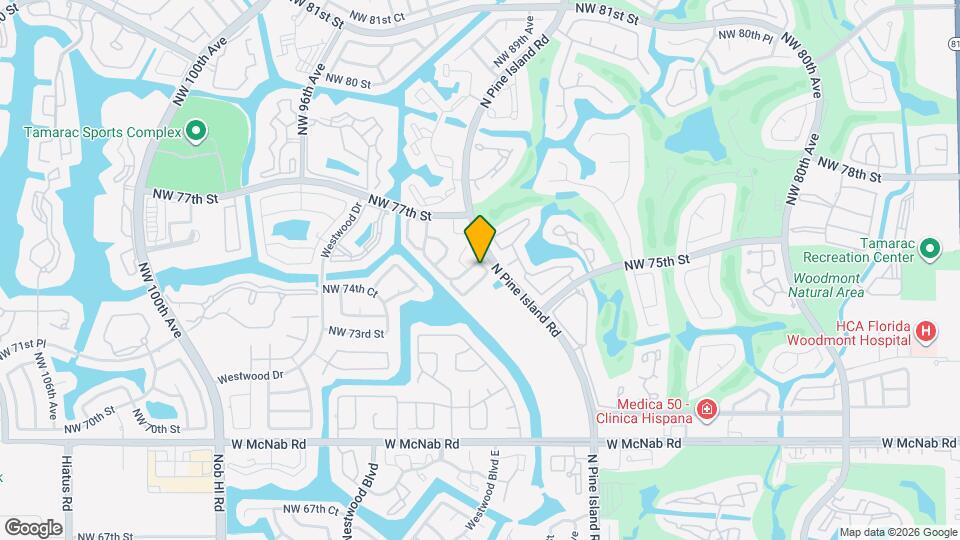 8807 NW 88th Terrace Map and Location Details