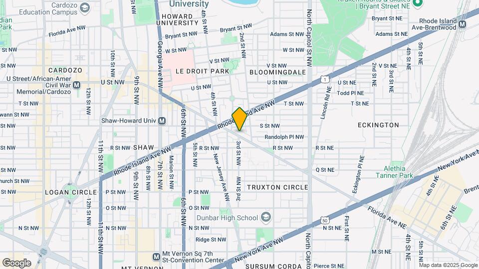 235 Florida Ave NW, Unit 5 Map and Location Details
