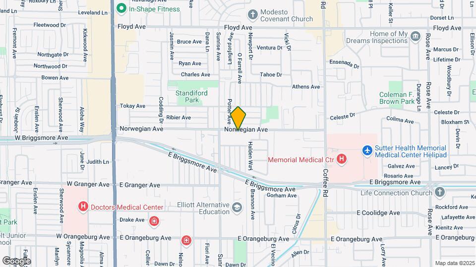 808 Norwegian Ave Mapa y Detalles de la Ubicación