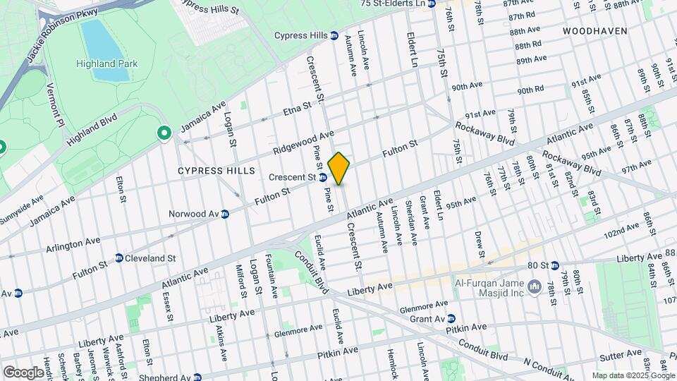 264 Crescent St.-Unit -1 Map and Location Details