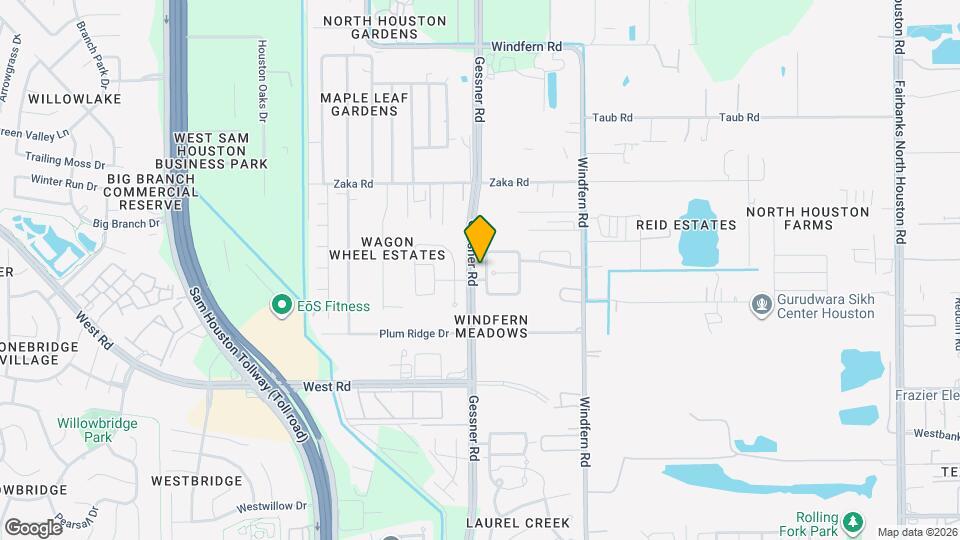 9315 Ratama Creek Ln Mapa y Detalles de la Ubicación