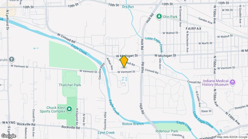 4130 W Vermont St Map and Location Details