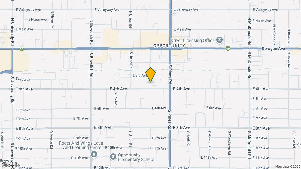 12107 E 4th Ave Mapa y Detalles de la Ubicación