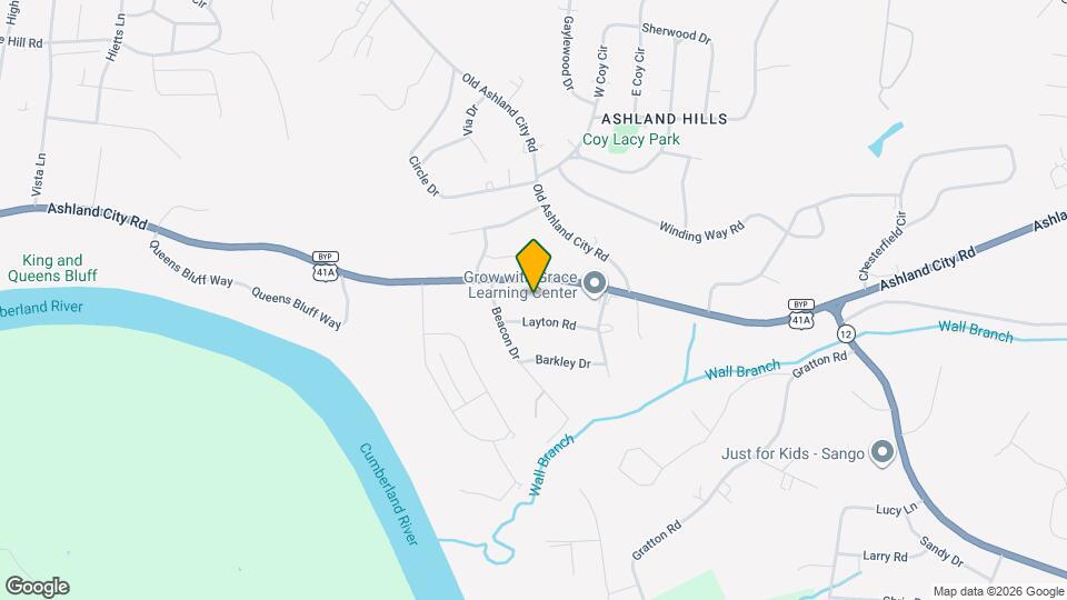 2108 Ashland City Rd Mapa y Detalles de la Ubicación