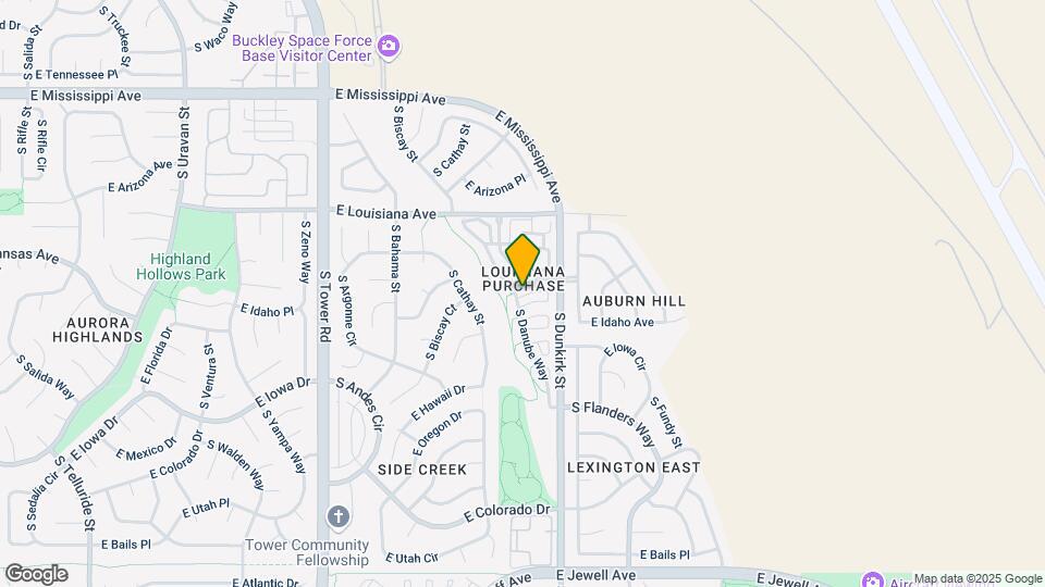 19213 E IDAHO DR, Unit 106 Map and Location Details