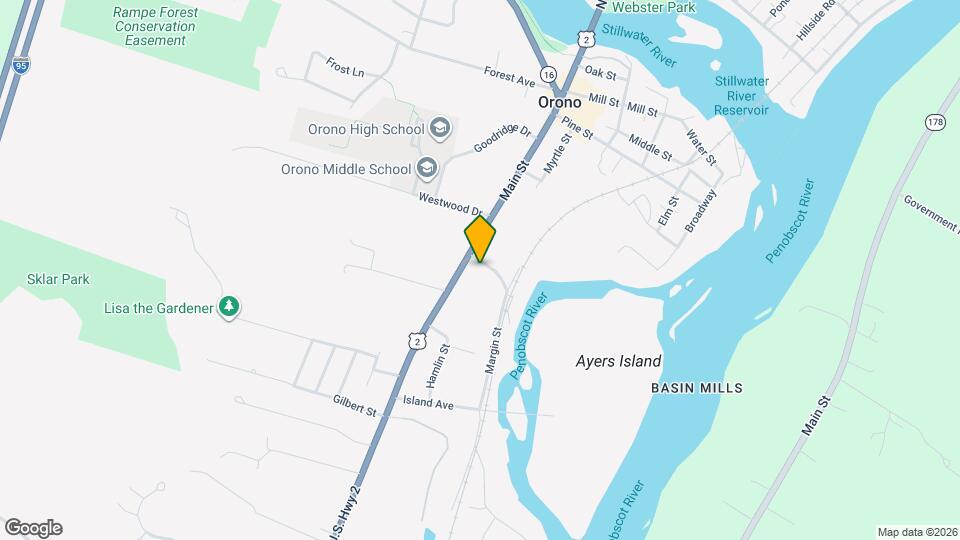 Greater Bangor Apt Owner Map and Location Details
