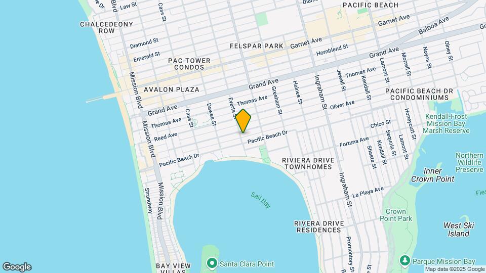 4127 Everts St, Unit 4127 Map and Location Details