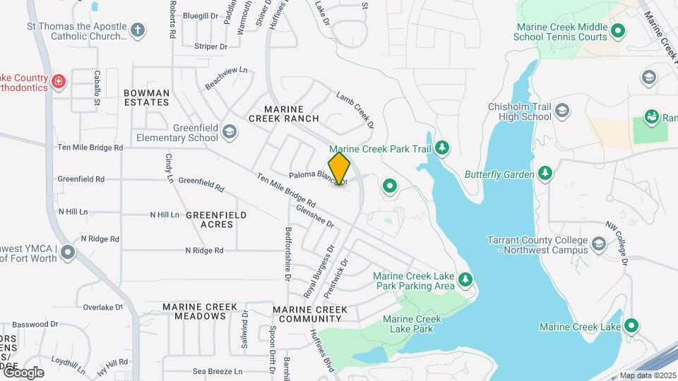 5521 Paloma Ct Map and Location Details