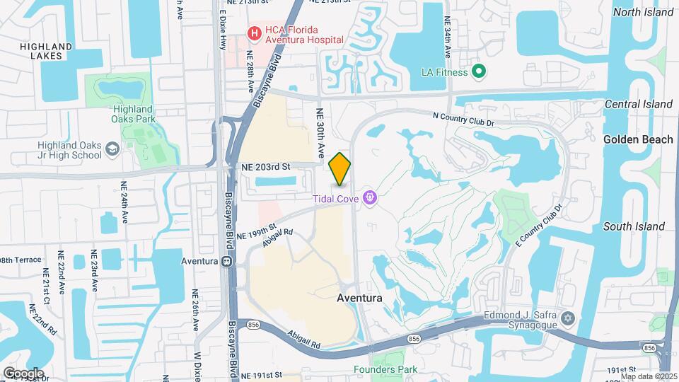 20100 W Country Club Dr, Unit PH-03 Map and Location Details