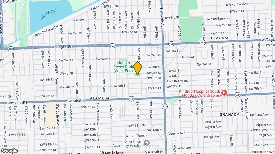 5911 SW 5th St Mapa y Detalles de la Ubicación