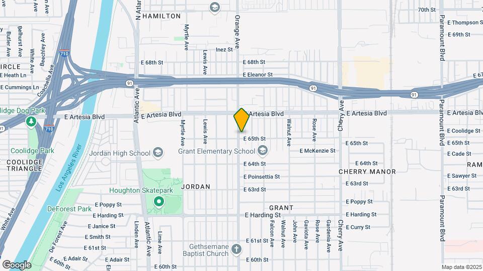 6508 Orange Ave Map and Location Details