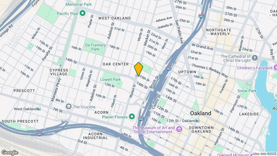 1420 Market St Map and Location Details