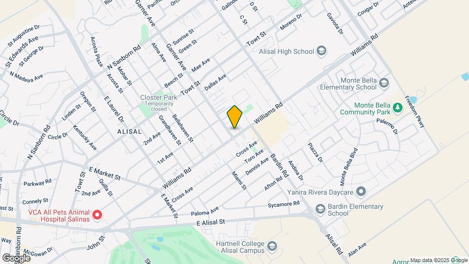 1437 Garner Ave Map and Location Details