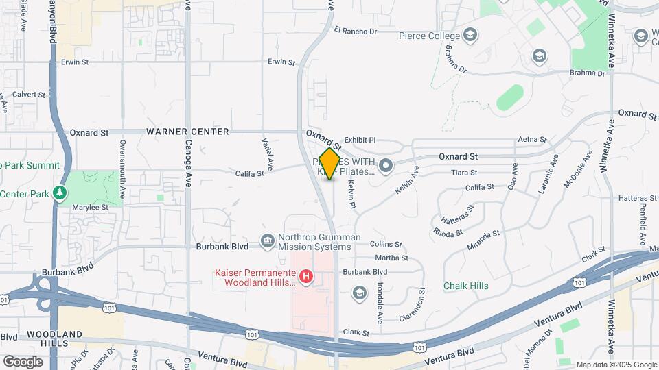 5813 Serrania Ave Mapa y Detalles de la Ubicación