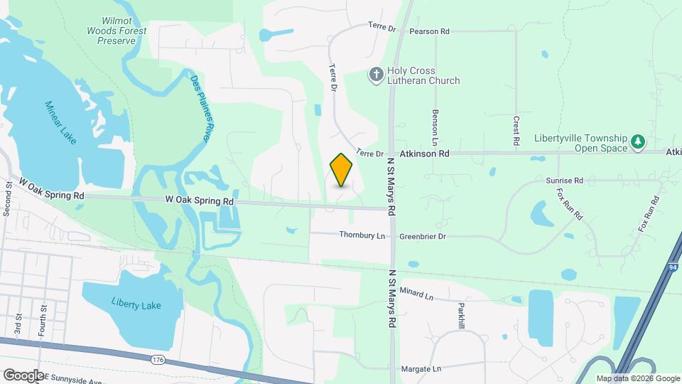 15160 W Oak Spring Rd Map and Location Details