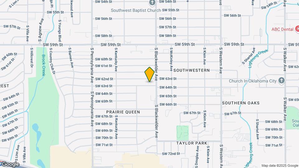1317 SW 63rd St Map and Location Details