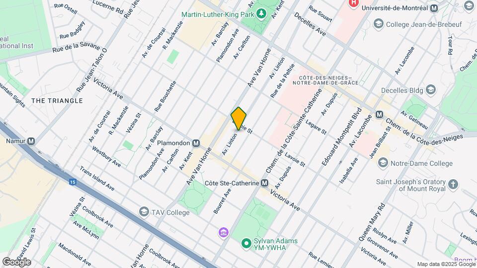 4640 Linton Av Map and Location Details