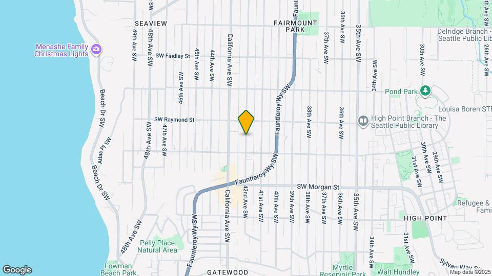 6032 42nd Ave SW Map and Location Details