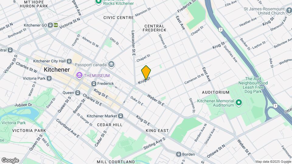 25 Krug St Map and Location Details