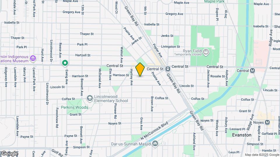 2108 Harrison St, Unit Coach House Map and Location Details