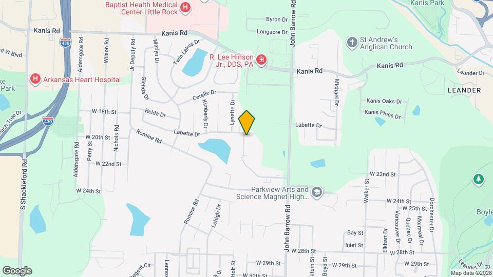 1905 Labette Manor Dr Map and Location Details