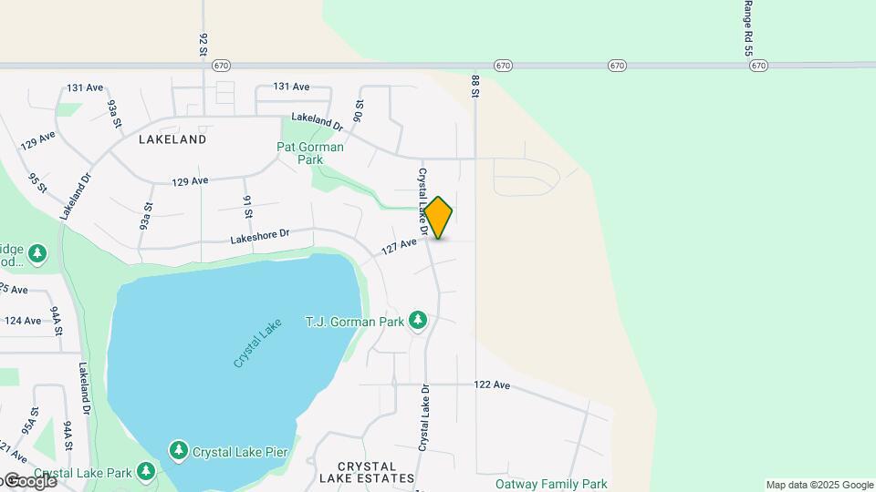 12609 Crystal Lake Dr Map and Location Details