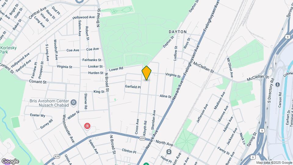 1032 Kilsyth Rd Map and Location Details