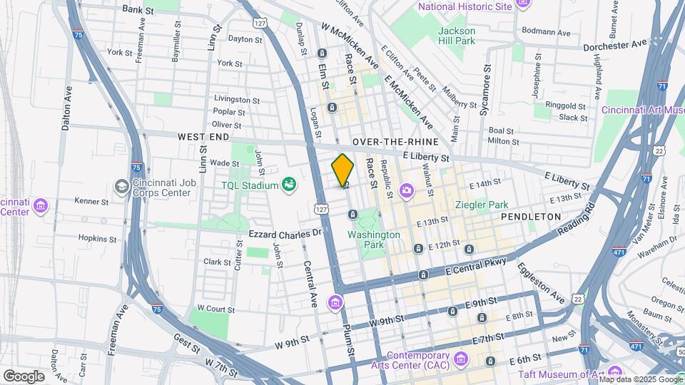 1429 Elm St Map and Location Details