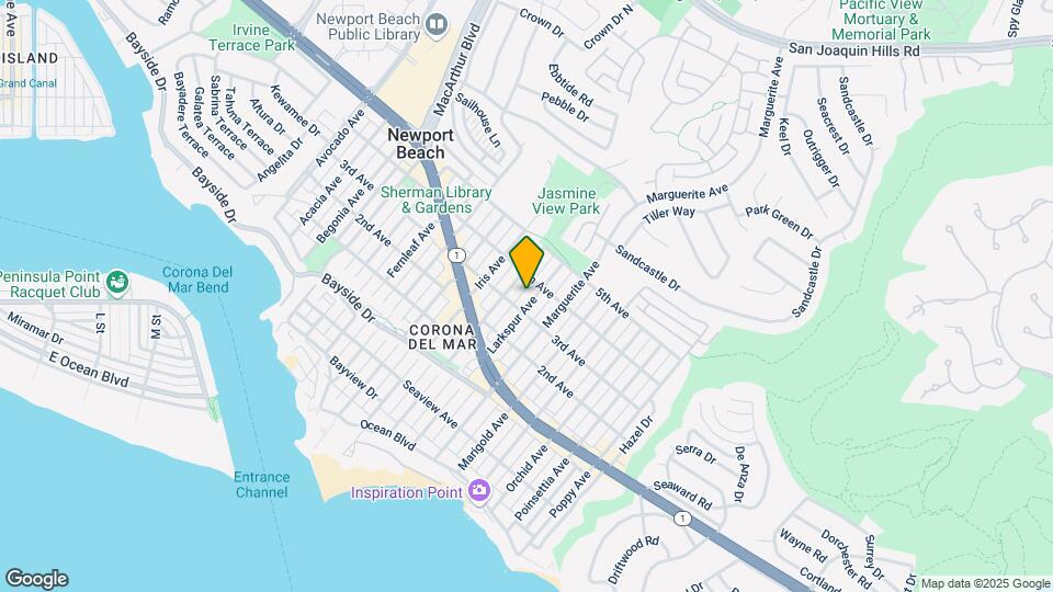 609 Larkspur Ave Map and Location Details