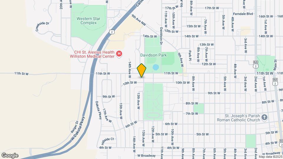 1007 13th Ave W, Unit 4 Map and Location Details