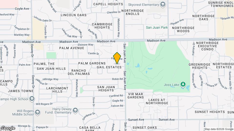 7321 Gail Way Map and Location Details