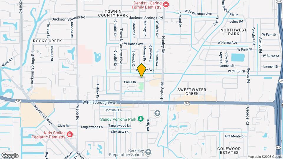 7602 W Powhatan Ave Map and Location Details