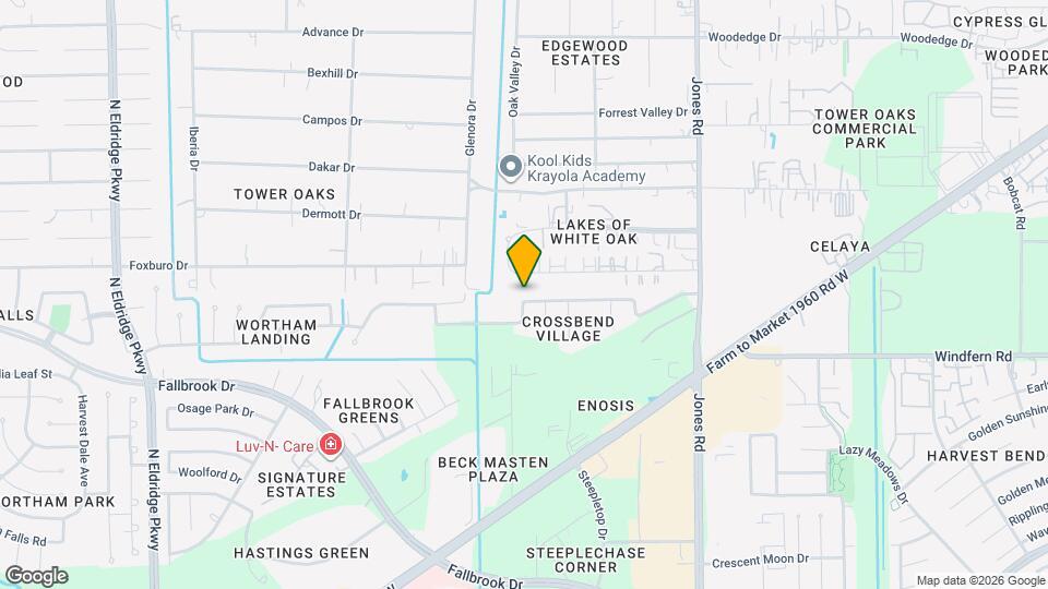 11334 Chelsea Oak St Map and Location Details