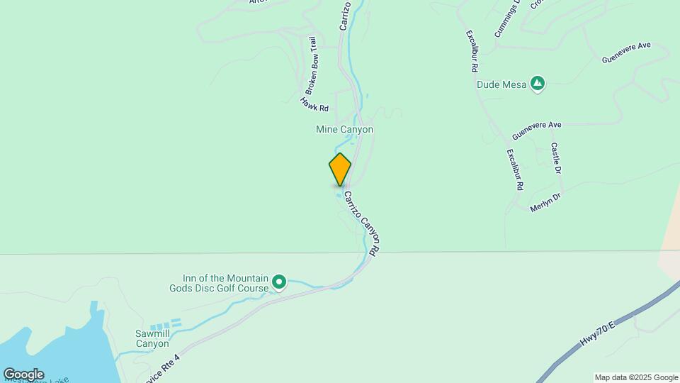 904 Carrizo Canyon Rd Map and Location Details