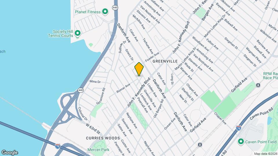 118 Greenville Ave Map and Location Details