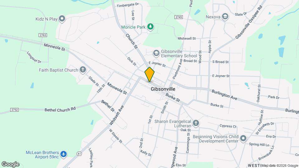 223 NC-100 Map and Location Details