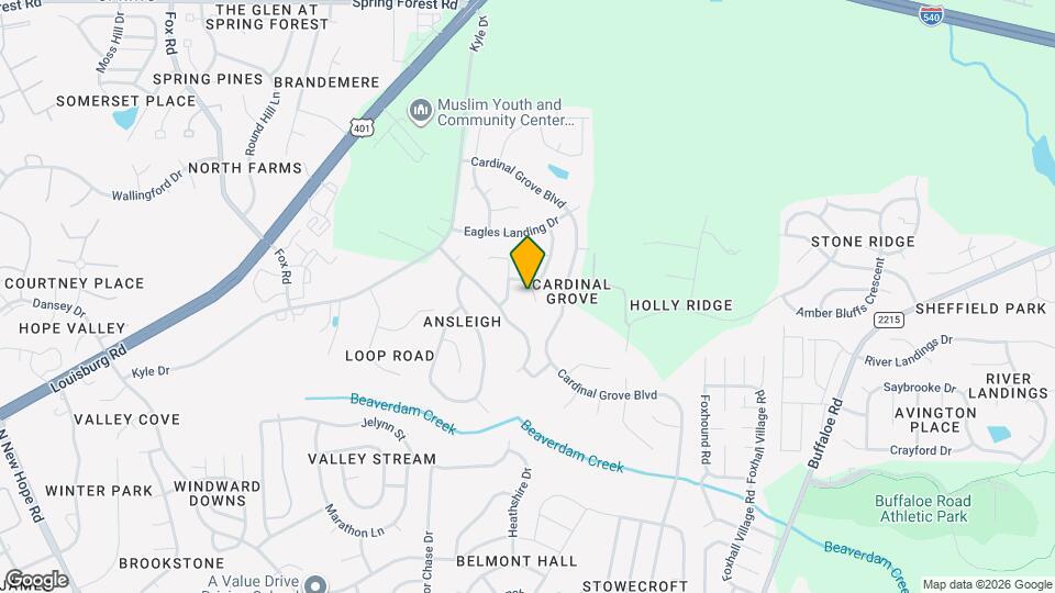 5015 Croftwood Dr Mapa y Detalles de la Ubicación