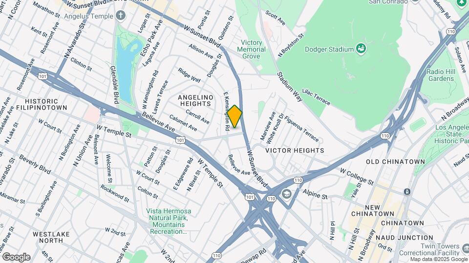 1121 Marion Ave Mapa y Detalles de la Ubicación