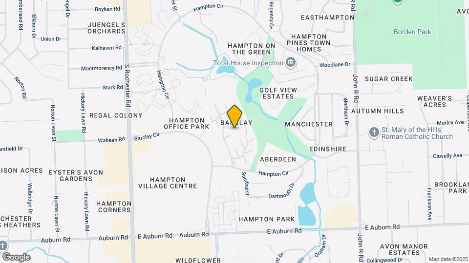 736 Hamilton Ct Map and Location Details