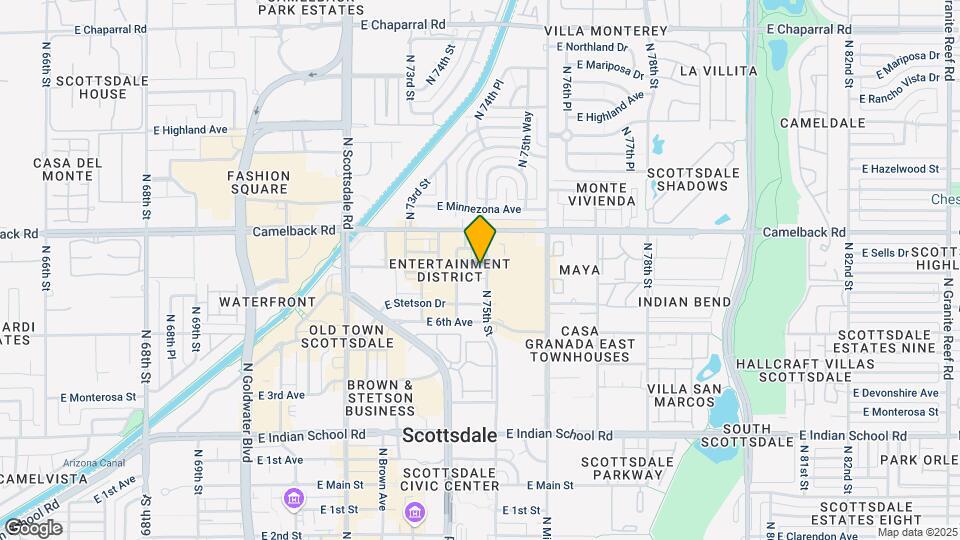 4422 N 75th St Map and Location Details