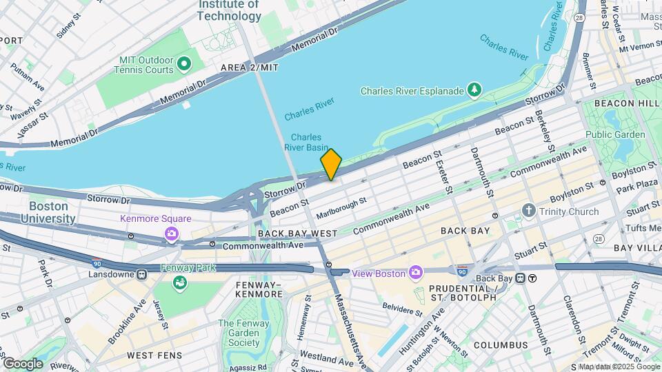 458 Beacon St Map and Location Details
