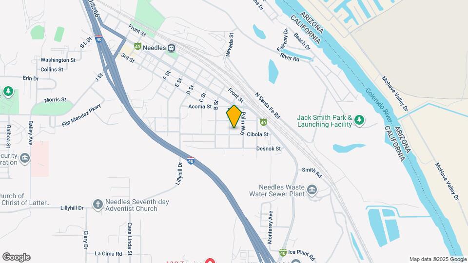 316 Cibola St Map and Location Details