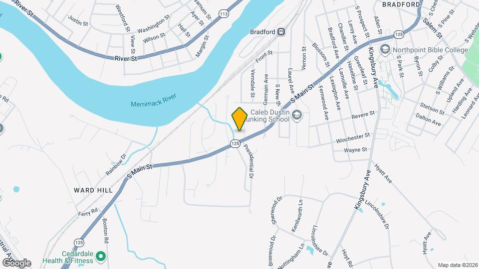 597 S Main St, Unit 2nd Floor Mapa y Detalles de la Ubicación