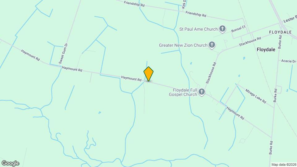 1527 Haymount Rd Map and Location Details