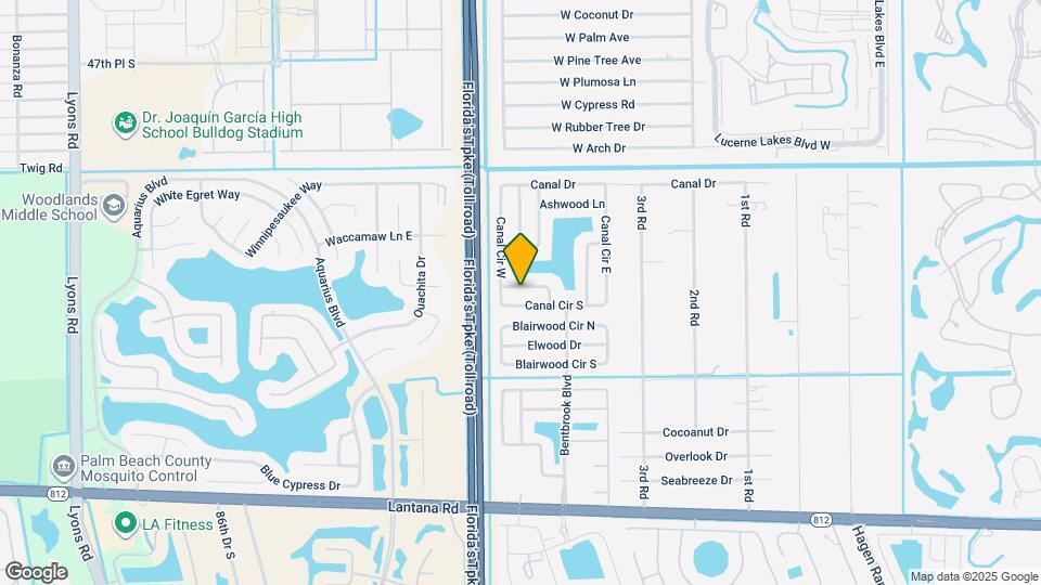 7926 Burlwood Ln Map and Location Details